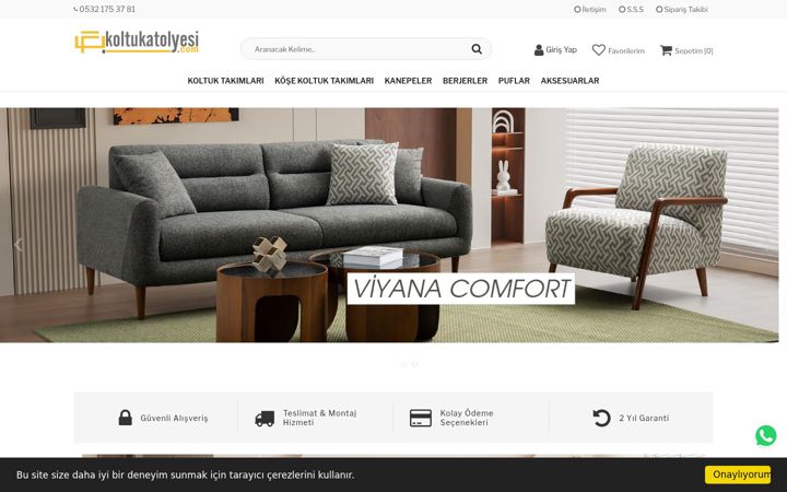 Screenshot of koltukatolyesi.com