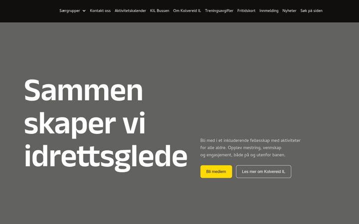Screenshot of kolvereidil.no