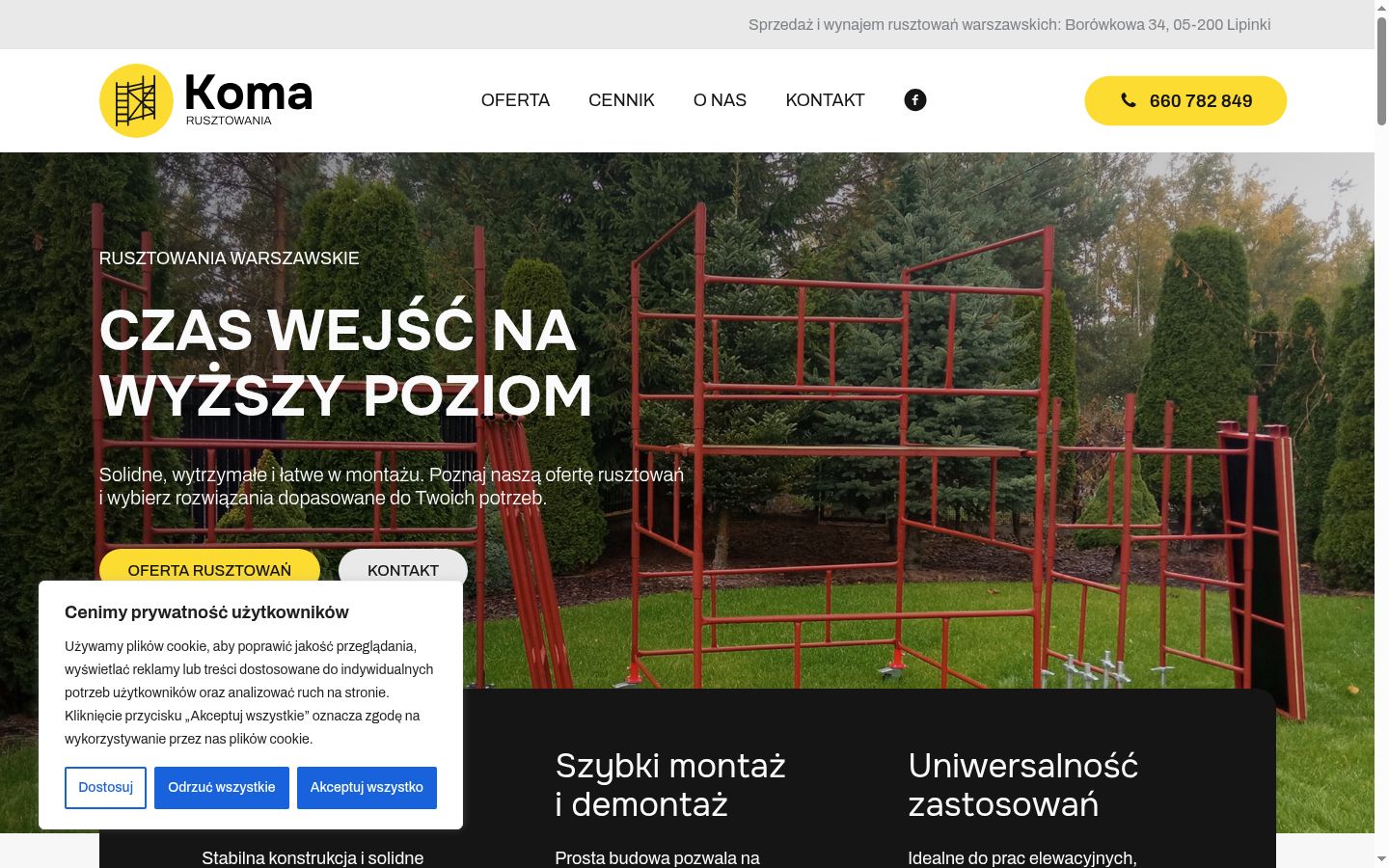 Screenshot van de toestemmingsbanner zoals getoond vóór enige interactie