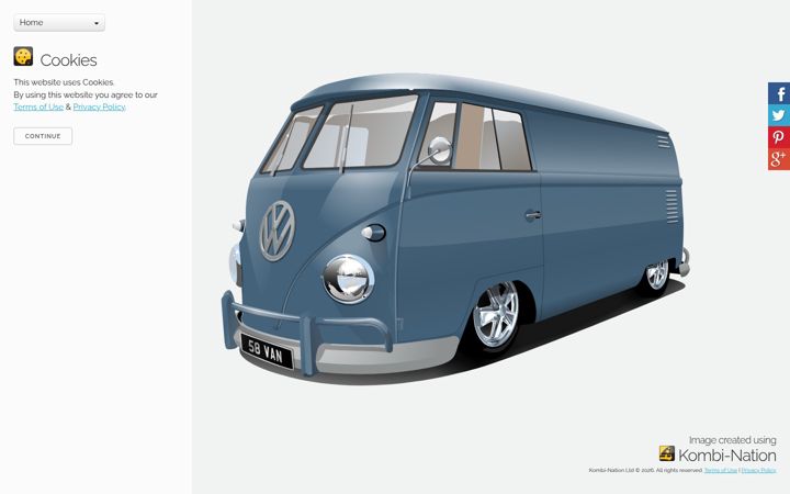 Screenshot of kombi-nation.co.uk