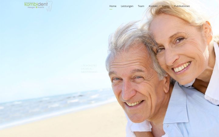 Screenshot of kombident.de