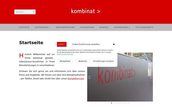 Screenshot of kombinat-ffm.de
