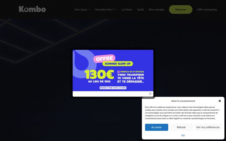 Skærmbillede af kombo-studio.com