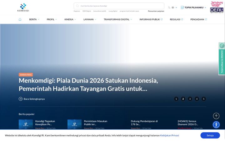 Screenshot of komdigi.go.id