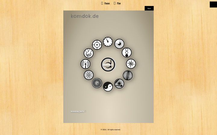 Screenshot of komdok.com