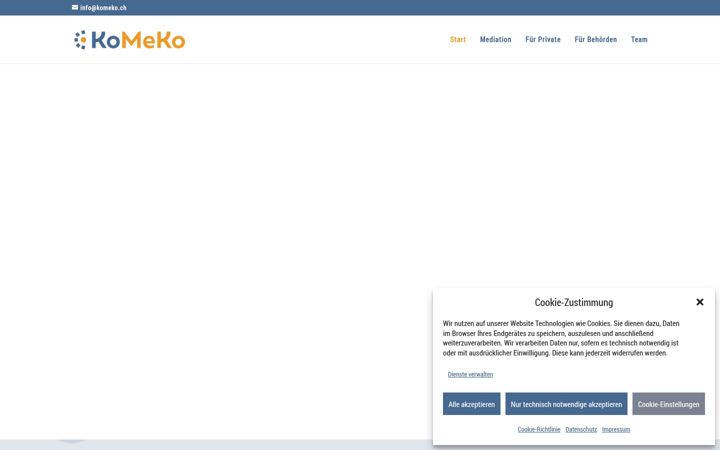 Screenshot of komeko.ch