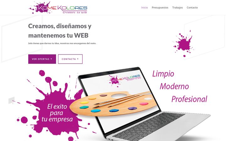 Screenshot of komekolores.es