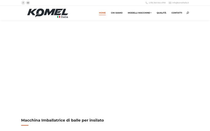 Screenshot of komelitalia.it