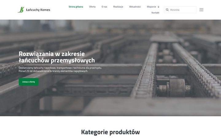 Screenshot of komes-ltd.pl