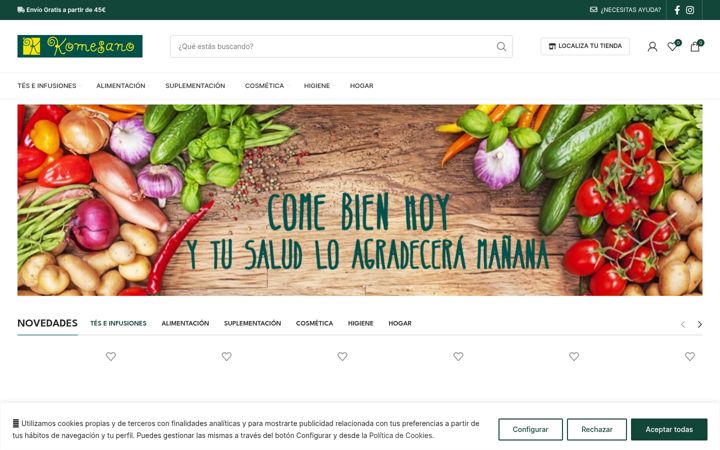 Screenshot of komesano.es