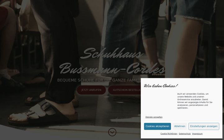 Screenshot of komfort-schuhe.com