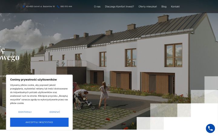 Screenshot of komfortinvest.pl