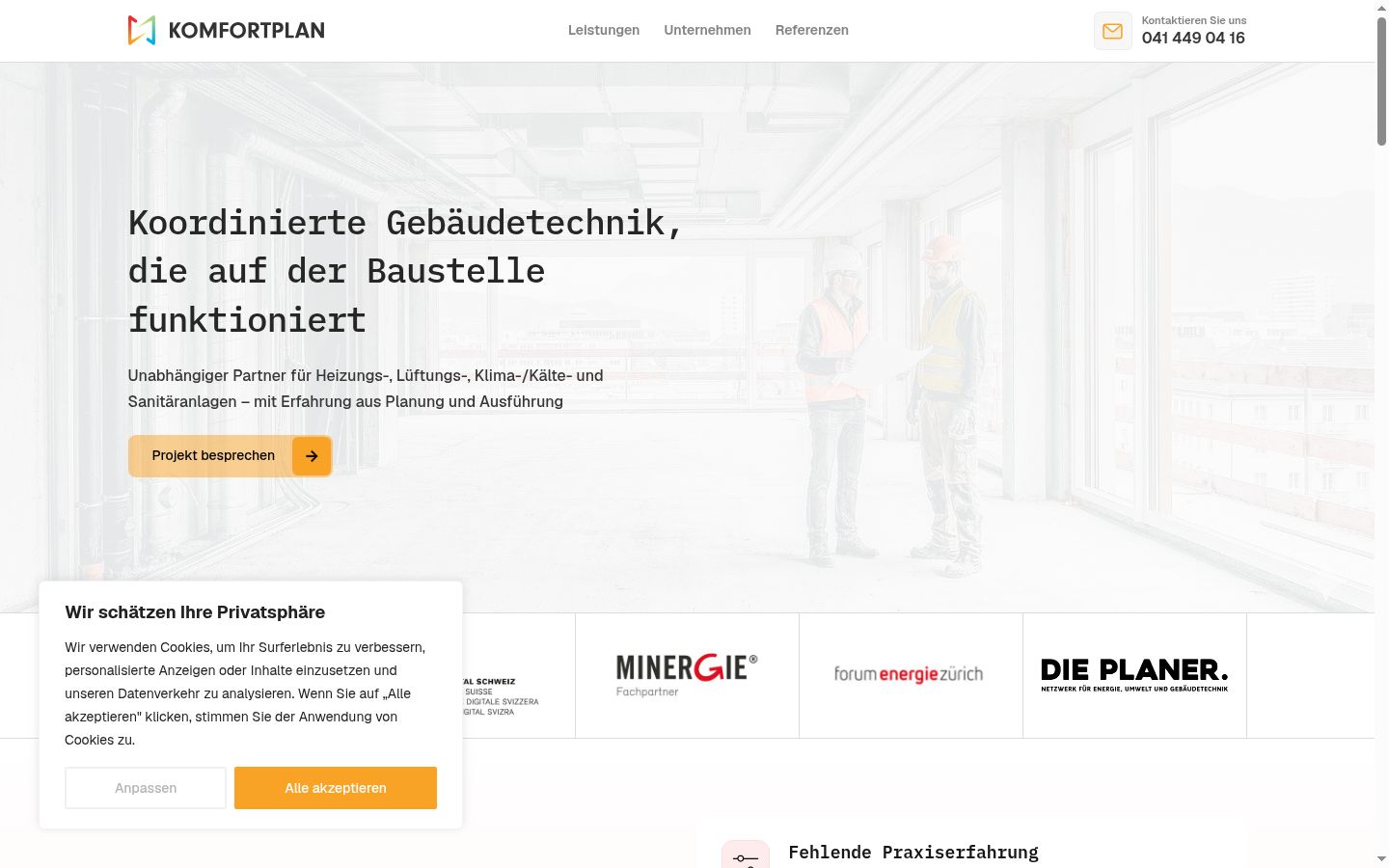Screenshot tal-banner tal-kunsens muri qabel kwalunkwe interazzjoni