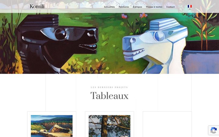 Screenshot of komili-cornelia.com