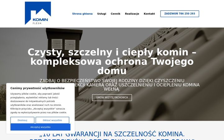 Screenshot of komin-flesh.pl