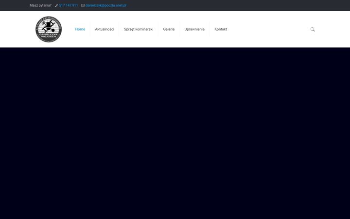 Screenshot of kominiarzpszczyna.pl