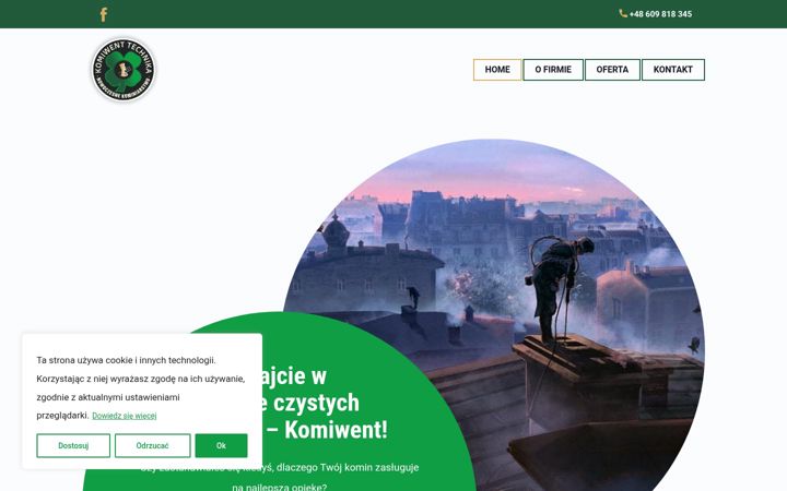 Screenshot of komiwent-technika.pl