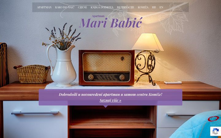 Screenshot of komiza-babic.com