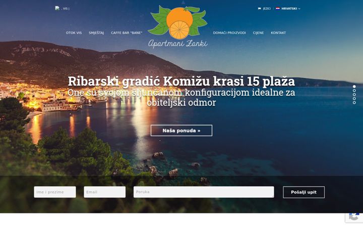 Screenshot von komiza-nina.com