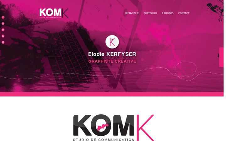 Screenshot von komkstudio.com