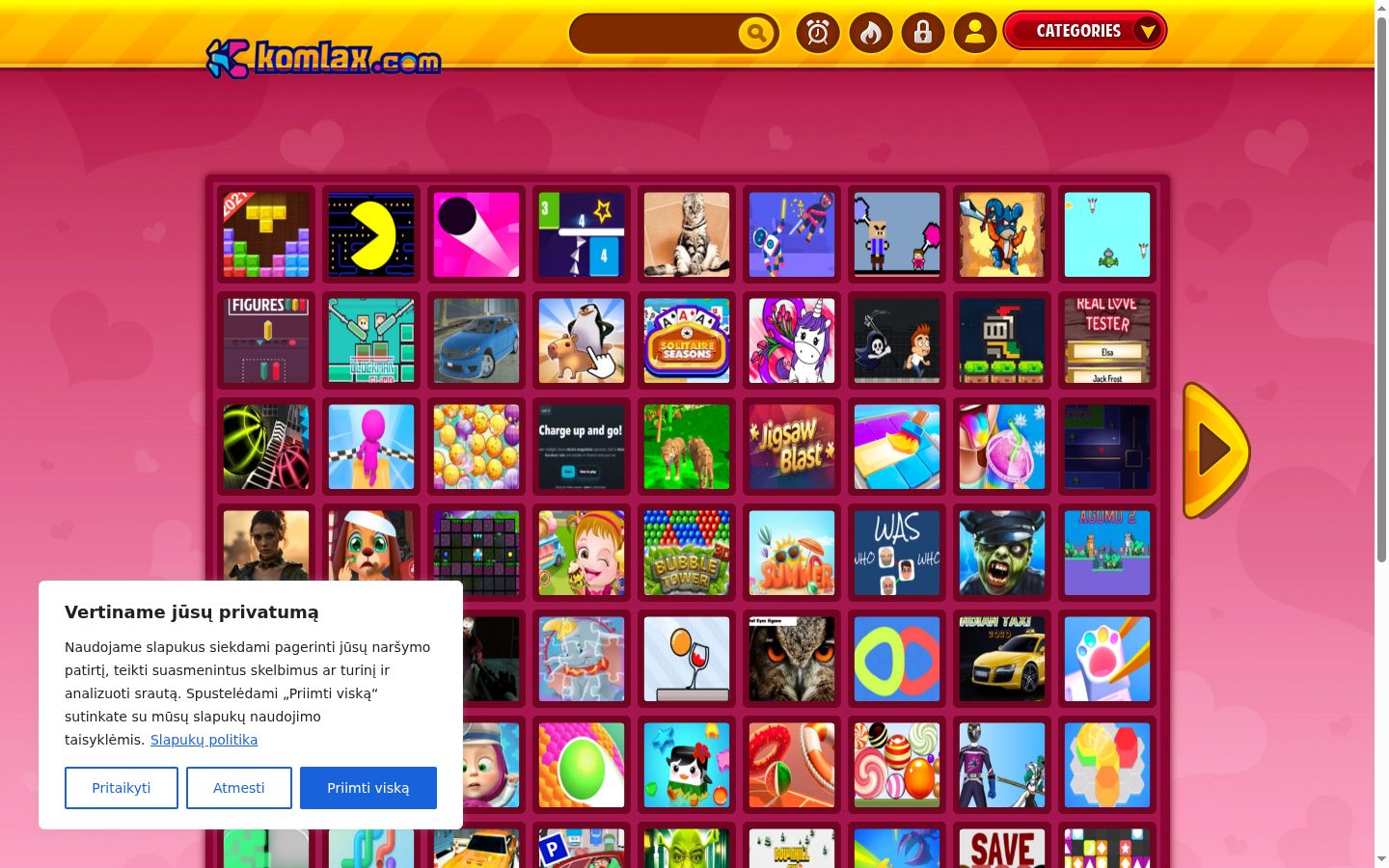 Screenshot des Einwilligungsbanners vor jeglicher Interaktion
