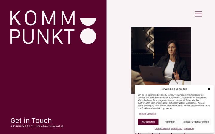 Screenshot of komm-punkt.at