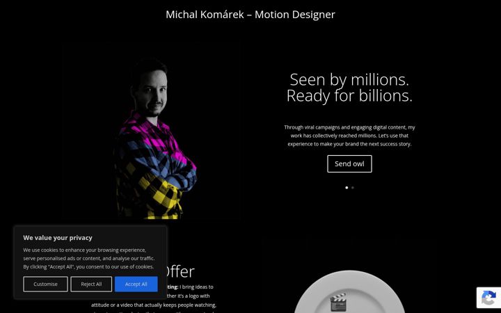 Screenshot of kommi.cz