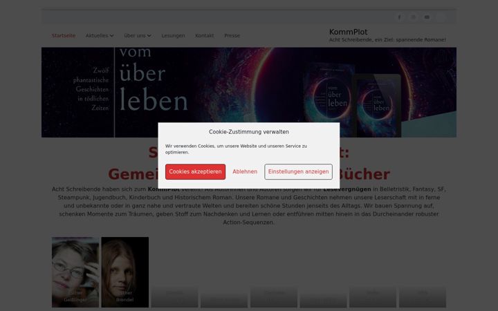 Screenshot von kommplot.com
