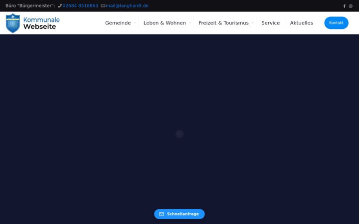 Screenshot of kommunal-webseite.de