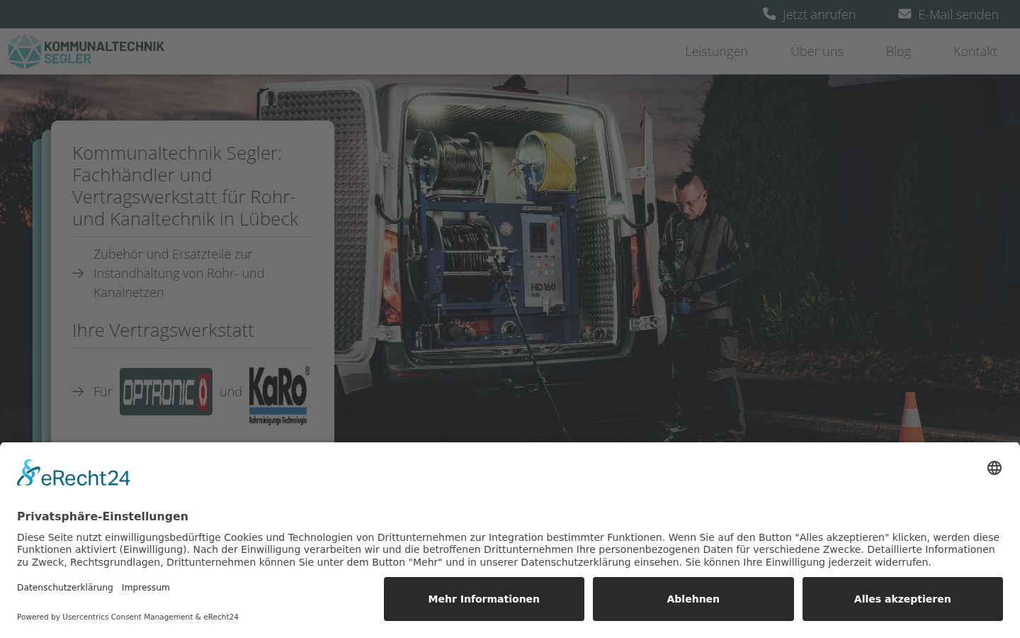 Screenshot van de toestemmingsbanner zoals getoond vóór enige interactie