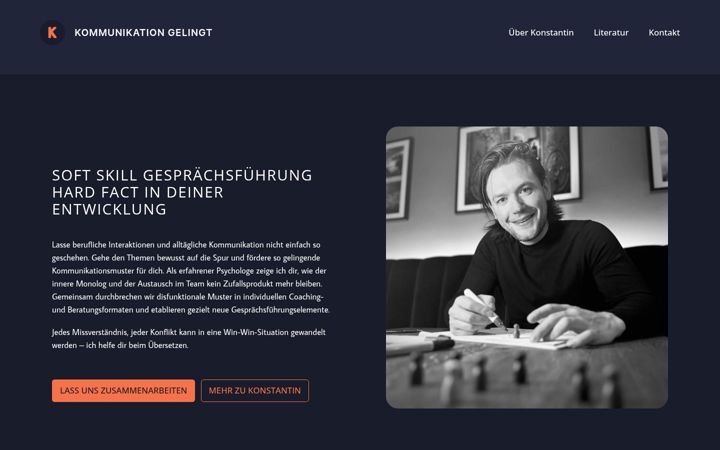 Screenshot of kommunikationgelingt.de