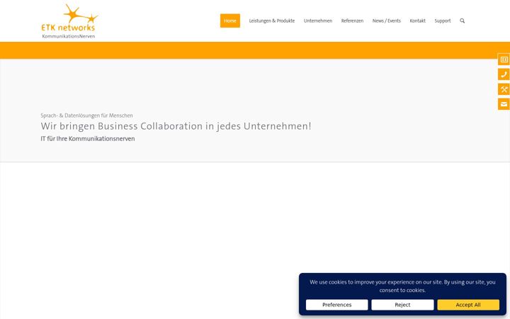 Screenshot of kommunikationsnerven.de
