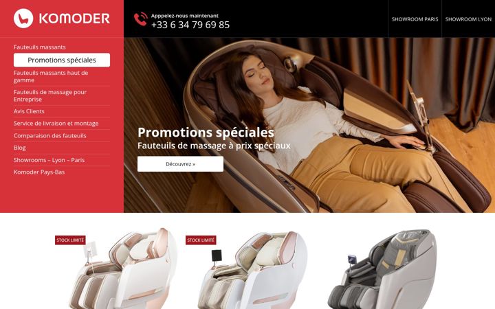 Screenshot of komoder.be