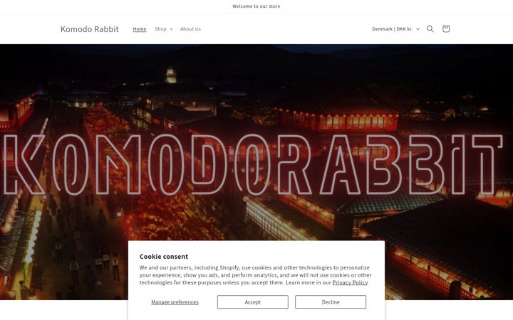 Screenshot von komodo-rabbit.com