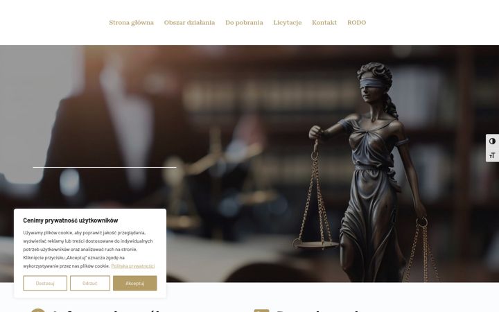 Screenshot of komornik-bychawa.pl
