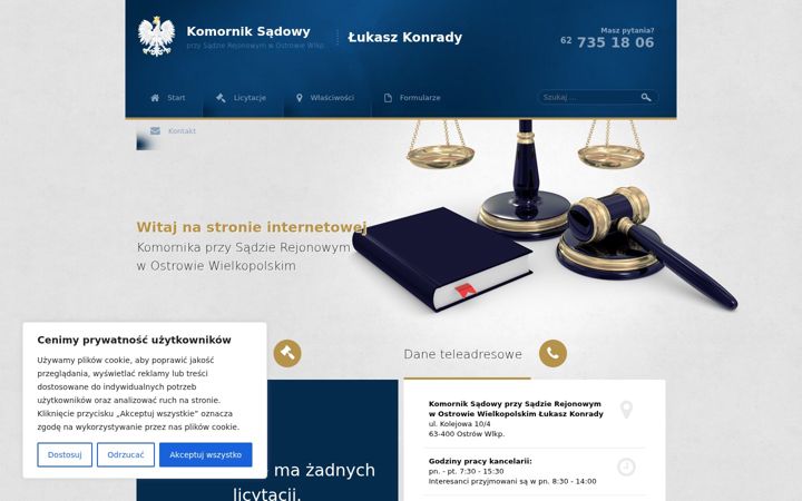 Screenshot of komornik-konrady.pl
