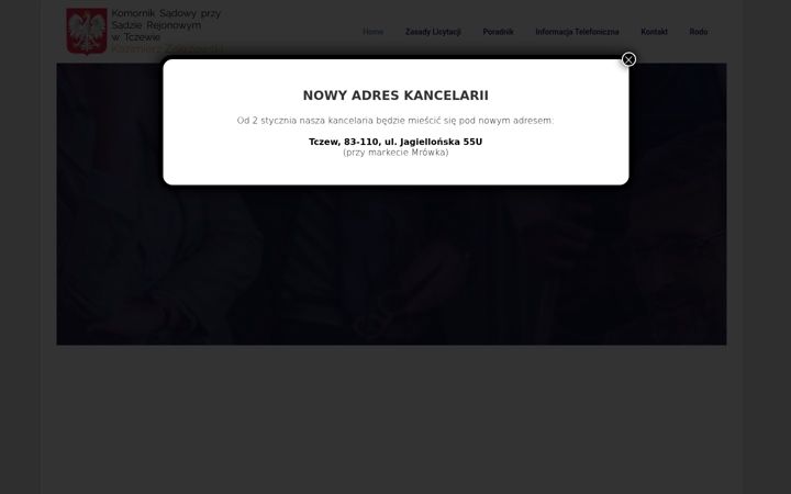 Screenshot of komornik-zakrzewski.pl