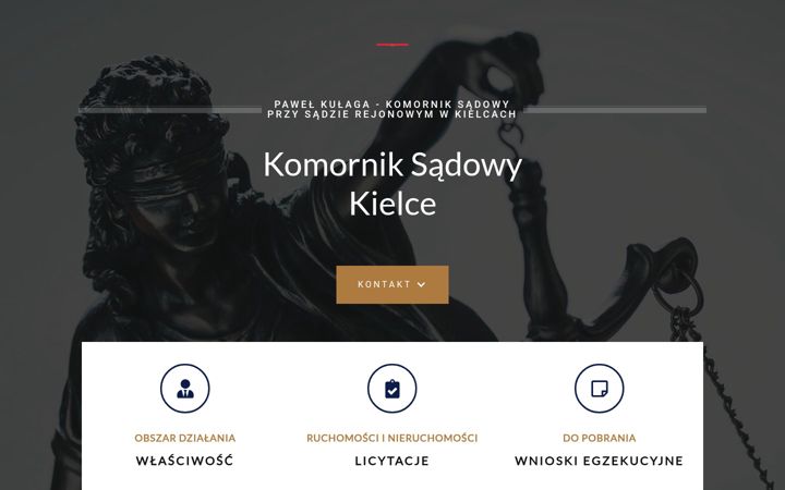 Screenshot of komornikkielce.eu