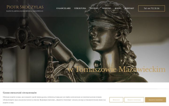 Screenshot of komorniktomaszow.com