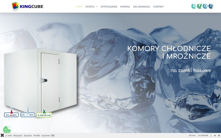 Screenshot of komorychlodnicze.com.pl