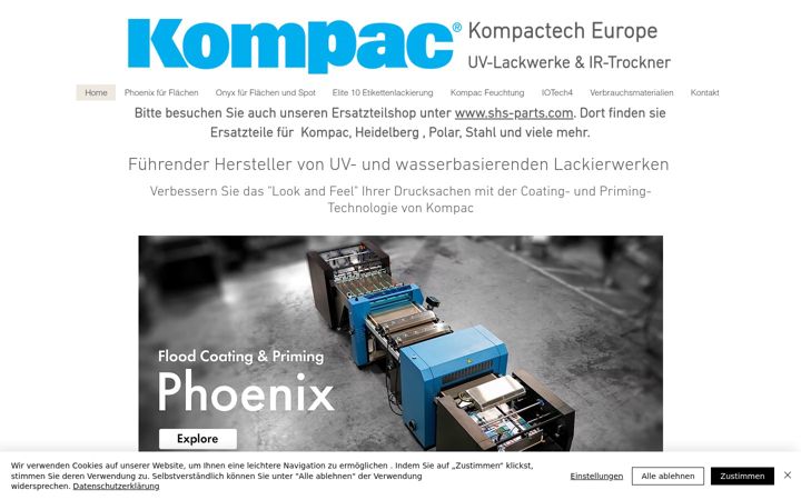 Screenshot of kompactech.eu