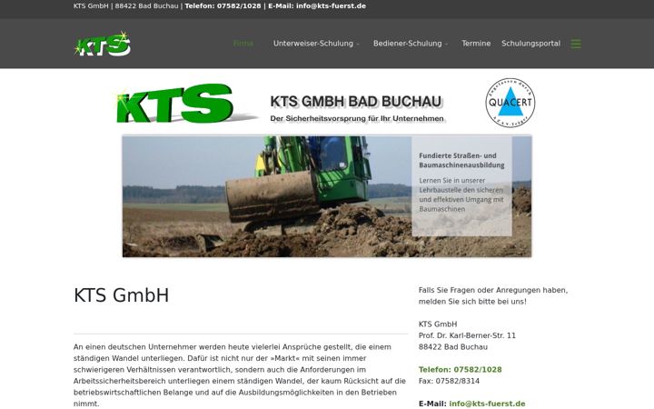 Kuvakaappaus sivustosta kompakt-technik-schulung.de