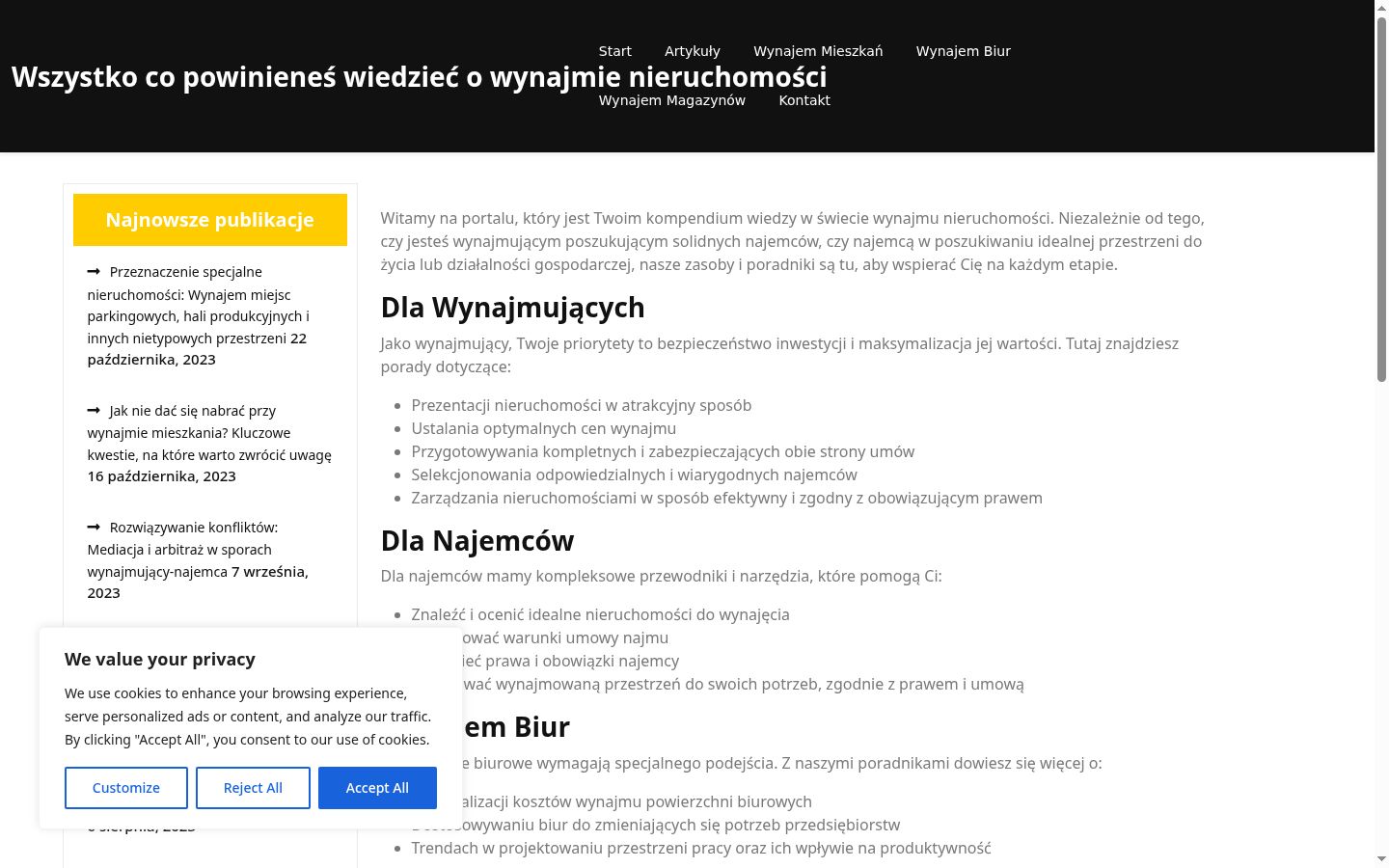 Screenshot van de toestemmingsbanner zoals getoond vóór enige interactie