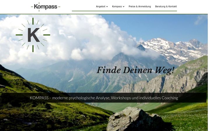 Screenshot of kompass-entwicklung.de