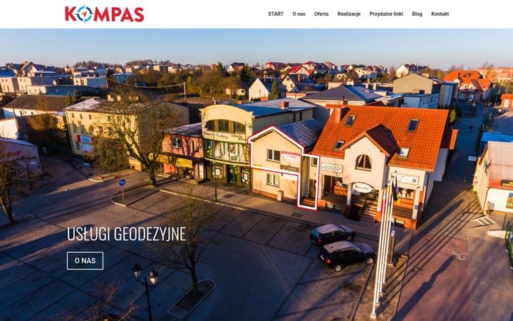 Screenshot of kompassierakowice.pl