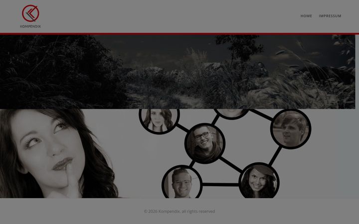 Screenshot of kompendix.com