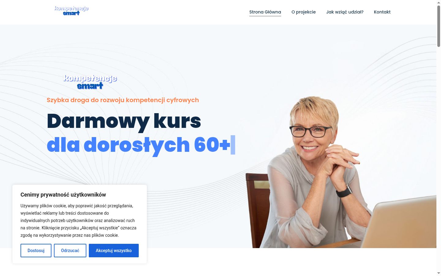 Screenshot tal-banner tal-kunsens muri qabel kwalunkwe interazzjoni