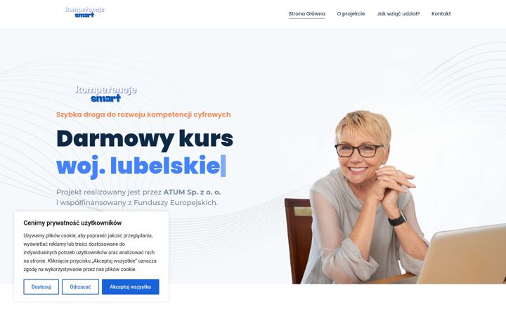 Screenshot of kompetencjesmart.pl