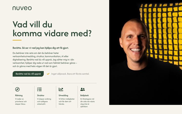 Screenshot of kompetentor.se