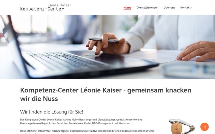 Screenshot of kompetenz-center-lk.ch